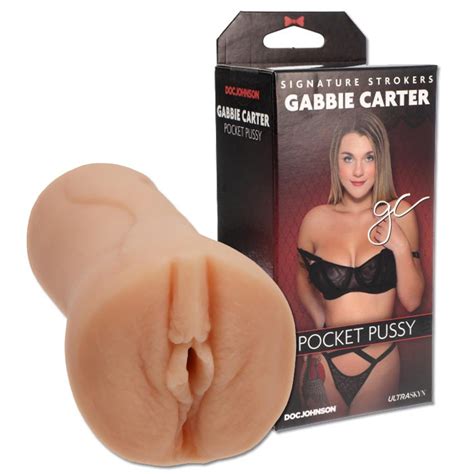 gabbie carter ultraskyn pocket pussy sex toys and adult novelties