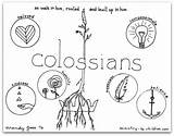 Colossians Coloring sketch template