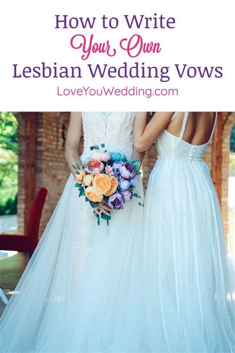 looking for the best lesbian wedding vows for your