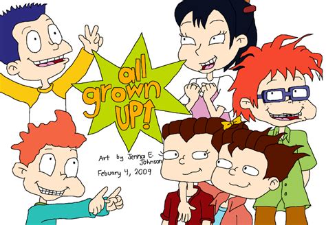 Digital All Grown Up Rules By Resotii On Deviantart Rugrats All Grown