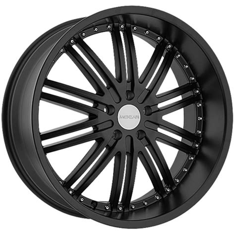 menzari  vim black dually wheels