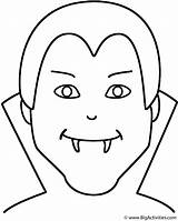 Vampire Halloween Face Mask Outline Masks Coloring Clipart Kids Vampires Crafts Pages Template Printable Paper Templates Vampiro Drawing Craft Da sketch template