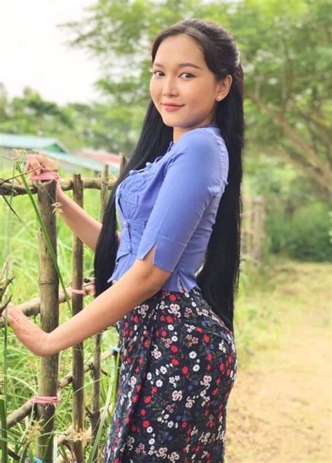 pin on myanmar dress