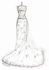 Dresses Coloring Wedding Ball Pages Dress Gown Drawings Drawing Gowns Fashion Prom Sketches Printable Designer Getdrawings Own Popular Designs Educativeprintable sketch template