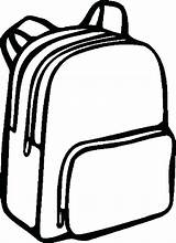 Coloring School Pages Backpacks Supplies Choose Board sketch template