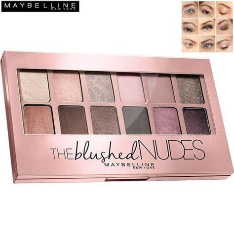 سعر Maybelline New York The Blushed Nudes Eye Shadow Palette 12 Color