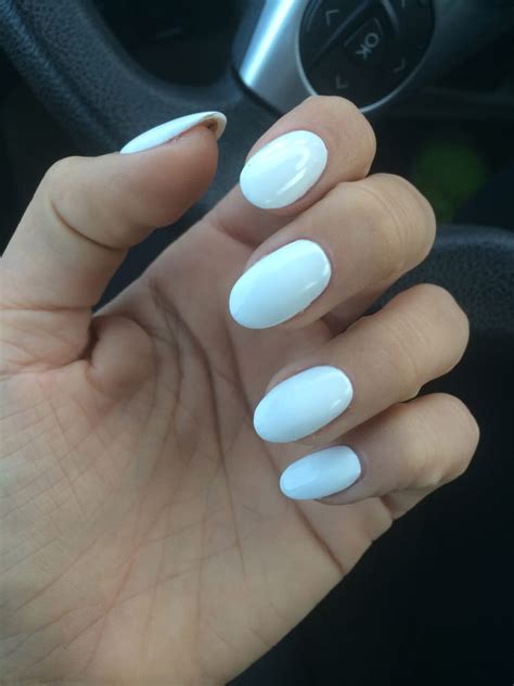 white almond nails ill     theyre   yelp