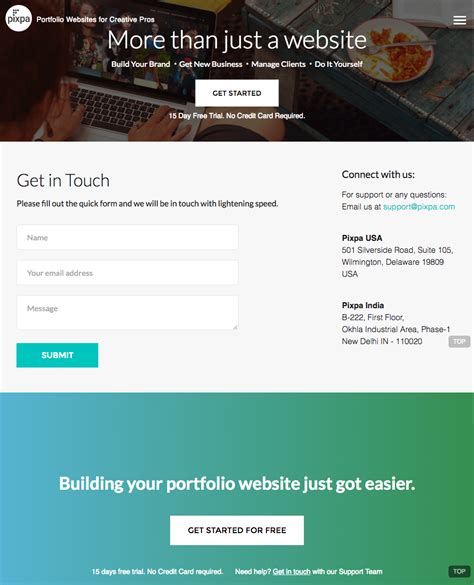 inspirational contact  page examples  complement great web