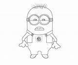 Minion Bob Coloring Pages Drawing Minions Despicable Template King Chevy Silhouette Marley Getdrawings Jerry Cute Halloween Color Toddler Popular Getcolorings sketch template