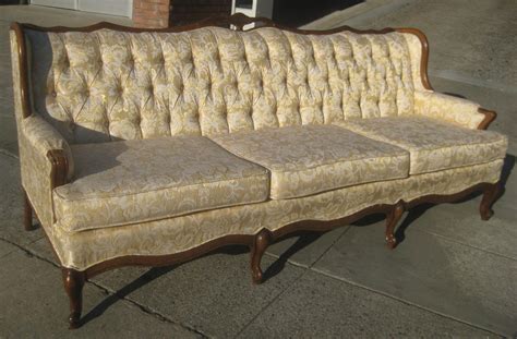 vintage french sofa 20th century french sofa in damask velvet c 1920
