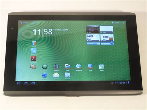 product review acer iconia tab  series  android tablet homenetworkinginfo