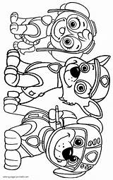 Paw Patrol Coloring Pages Kids Printable Print Christmas Cartoon Characters Look Other sketch template