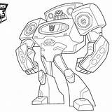 Transformers Bots Rescue Chase sketch template