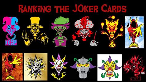 ranking  insane clown posses joker cards youtube
