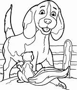 Kleurplaten Chien Honden Beagle Chiens Fargelegging Tekeningen Ausmalen Tegninger Chasse Ausmalbilderkostenlos Hond Fargelegg Coloring Afkomstig sketch template