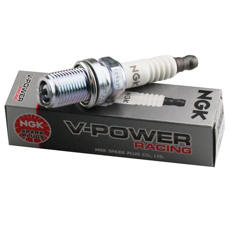 ngk racing spark plug mm  reach retracted tip warm  competition products