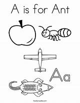 Ant Tracing Noodle Letters Printables Twistynoodle Twisty Getdrawings sketch template