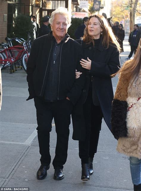 dustin hoffman andwife in nyc amid sexual harassment scandal