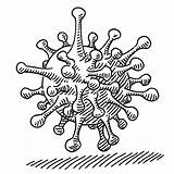 Viruses Organism sketch template
