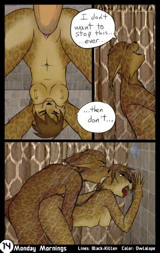 monday mornings coloured furry manga luscious