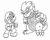 Coloring Pages Super Mario Bros Sonic Boys Submarine sketch template