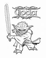 Yoda Coloring Pages Lego Master Simple Star Drawing Wars Hutt Jabba Color Printable Getcolorings Getdrawings Puppet Print Colorings sketch template