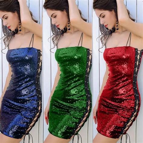 Sexy Fashion Women Tube Top Sleeveless Band Sequin Party Mini Bustier