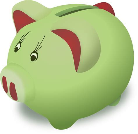 Free vector graphic: Piggy Bank, Penny Bank, Money Box  