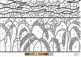Tares Parable Supercoloring sketch template
