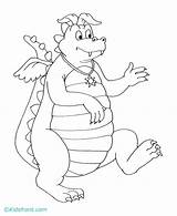 Dragon Tales Coloring Pages Printable Popular Gif Library Clipart Coloringhome sketch template