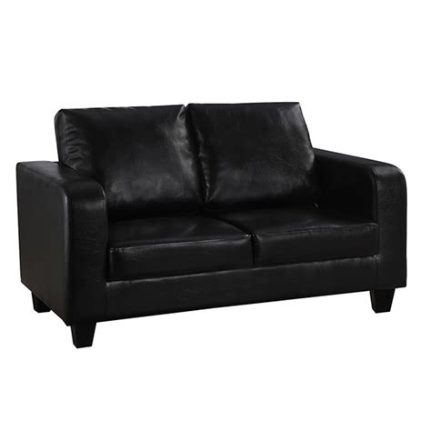 black faux leather sofa faux leather sofa leather sofa