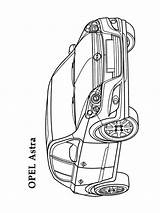 Coloring Pages Opel Printable sketch template