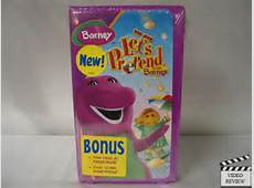Let's Pretend with Barney VHS Barney the Dinosaur