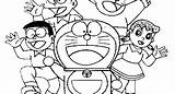 Coloring Doraemon Pages Getcolorings sketch template