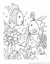 Coloring Coral Reef Pages Fish Tropical Printable Color Barrier Great Pollution Water Drawing Arctic Animals Easy Kids Rainforest Habitat Sheet sketch template