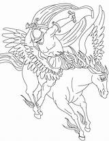Coloring Pages Pegasus Bellerophon Printable Kids Realistic Colouring Print Color Horse Et Pégase Legend Adults La Coloriage Mythologie Greek Myths sketch template