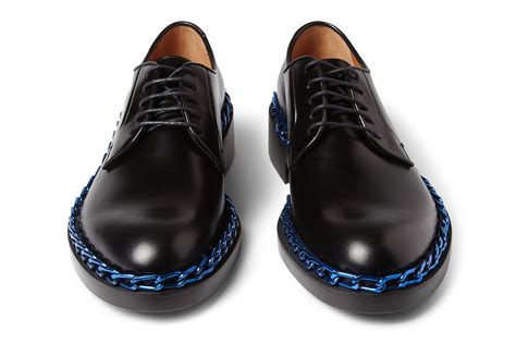 raf simons chain trimmed derby shoes hypebeast
