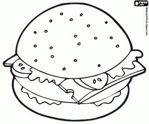 fast food coloring pages printable games food coloring pages