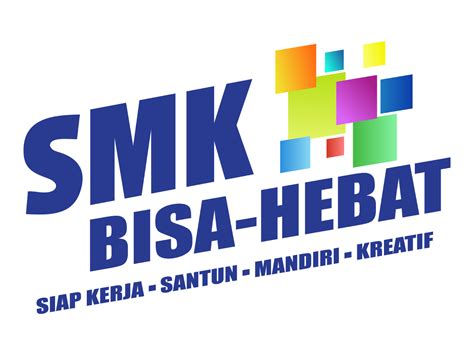 vector smk bisa hebat format cdr png