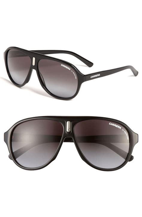 Carrera Eyewear Aviator Sunglasses In Black Black Grey Gradient Lyst