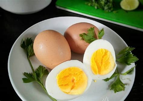 Resep Telur Rebus Apa Rebus Telur Hanya 5 Menit Saja Oleh Dapurvy Cookpad