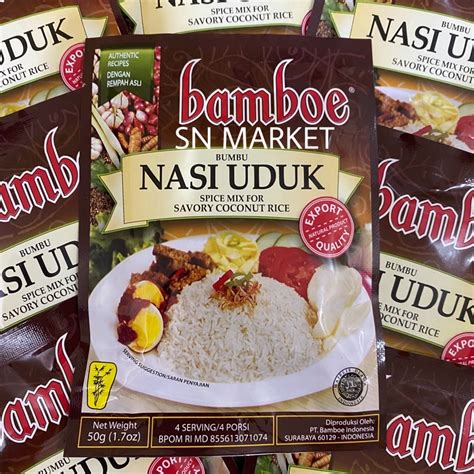 Jual Bamboe Bumbu Nasi Uduk 50 Gr Shopee Indonesia