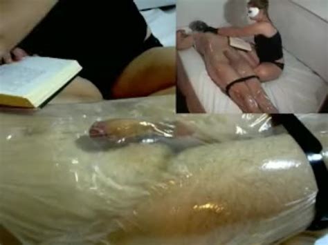 femdom handjob tease in plastic wrap while reading free porn videos youporn