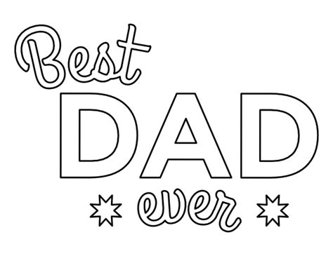 dad coloring pages