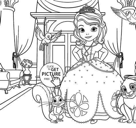 sofia coloring page   sofia coloring page png images
