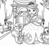 Sofia Coloring First Pages Kids Princess Printable Colorir Para Princesa Desenhos Princesas Da Drawing Clipart Desenho Imprimir Pintar Disney Colour sketch template