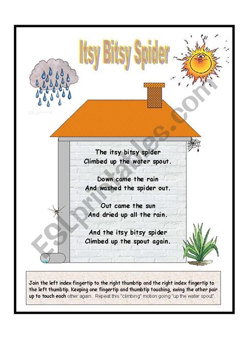 itsy bitsy spider sequencing  printable printable templates  nora