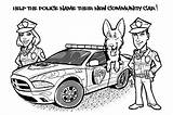 Police Coloring Pages Station Kids Dodge Charger Enforcement Law Car Printable Drawing Getcolorings Color Print Getdrawings sketch template