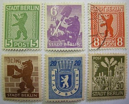 germany colonies stamps germany stadt berlin