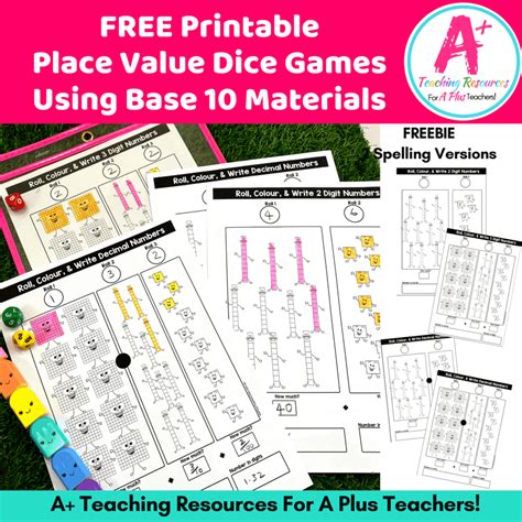 place  games print  play  reading mama learning ideas